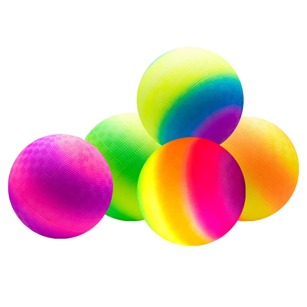 Assorted 9" Rainbow Ball, 1pc.
